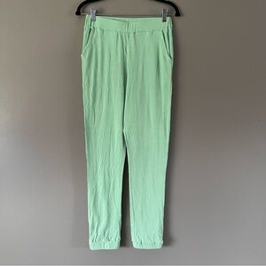 Chaser Waffle Knit Ribbed Lightweight Jogger‎ Pant | Aqua